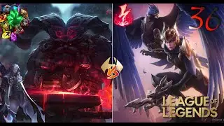 LoL 36 Partida 1: Duelo &eacute;pico en la toplane! Ornn vs Quinn Top! feat Mannus Aphelios ADC! y m&aacute;s!