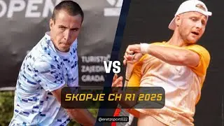 Skopje Challenger 2025 R1: Daniel Michalski [LL] vs. Max Houkes [7] Condensed Match