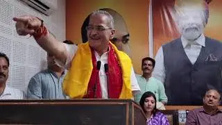 From Ground to Governor: Kavinder Gupta&rsquo;s Unfiltered Speech at BJP Headquarters Jammu | Ladakh LG