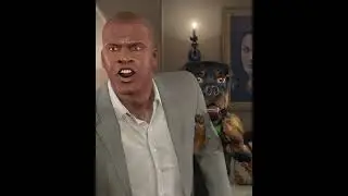 Franklin Catches His Dog Chop Cheating 💀#shorts #gta5 #gtav