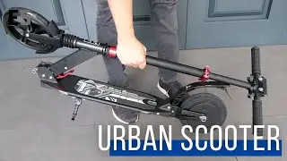 Electric Scooter Pedal Assist Urban Scooter Kecil Ringkas dan Ringan