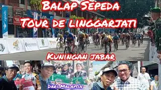 Juara Balap sepeda tour de Linggarjati 8 Kuningan || Andi gani || mancanegara || Malaysia 