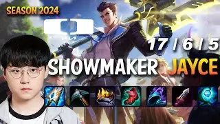 DK Showmaker JAYCE vs YONE Mid - Patch 14.3 KR Ranked MASTER | lolrec
