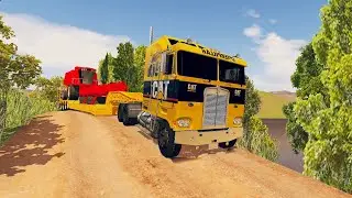 World Truck Driving Simulator WTDS Android Gameplay 62. Kenworth K100 CAT!