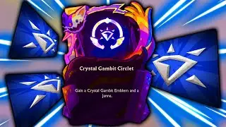 Я получил 3 эмблемы CRYSTAL GAMBIT на 3-м этапе! Набор TFT 15