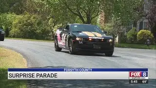 Forsyth County Sheriff&rsquo;s Office plans &lsquo;spontaneous parade&rsquo; through community