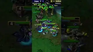 Archmage dodges 5 Surrounds - Dribble like a BOSS | #WC3 #Warcraft3