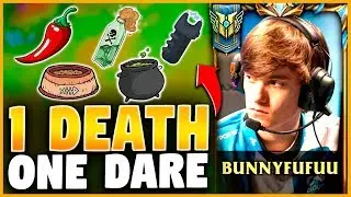 1v1 VS. BunnyFuFuu but EVERY DEATH = ONE DARE (Ep.1)
