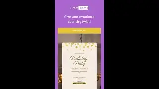 Give your invitation a surprising twist!