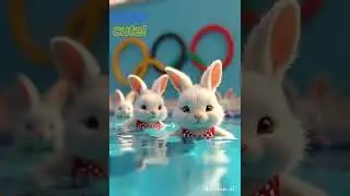 synchronized swimming          #cartoons #cuteness #cute #funny #cutevideos #humor #fantasy #cartoon
