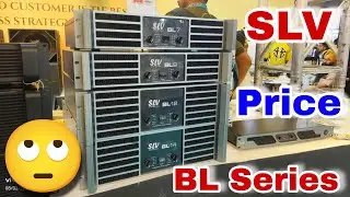 SLV BL7 , BL9 , BL12 , BL14 Price Details 🤔 Slv Bl Series Amplifier Price List | Dj Rock