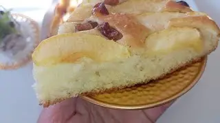 Italian apple cake melts in your mouth