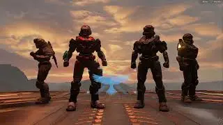 Halo Infinite Multiplayer Gameplay - Land grab