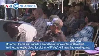 VOA60 Africa - IOM: Deadly floods in Libya displaced 30,000 people in Derna