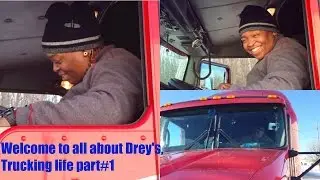Welcome to all about Drey's, Trucking life. LESBIAN COUPLE.