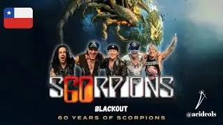SCORPIONS EN VIVO 🦂-  Blackout | Santiago de Chile | 24 April 2025 | Movistar Arena