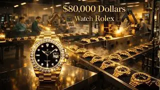 Inside the Rolex Gold Factory: From Solid Gold Bar to $80,000 Watch