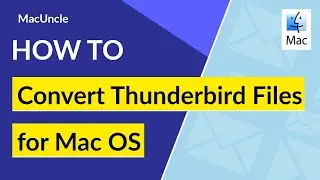 Mac Thunderbird Converter to Save Thunderbird Files in Different File Format on Mac OS