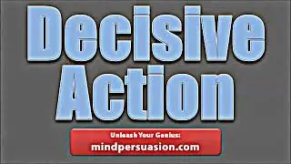 [Affirmations]Decisive Action |Take bold action