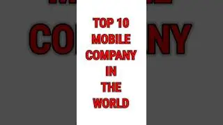 Top 10 brands mobile in the world | Top 10 mobile brands #techwithniranjan #tech #shorts #smartphone