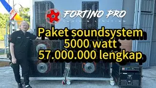 5000watt sound system complete package box nmax 15inch, ashley orange 155 di fortino tobelo