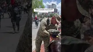 Polic&iacute;a mexicana amable en el desfile de la Independencia de M&eacute;xico 2025🇲🇽 #mexico#vivam&eacute;xico#cdmx