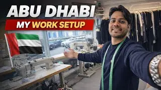 Inside My Abu Dhabi Work Setup | Daily Life Vlog 😍