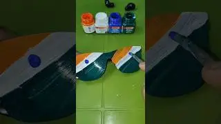 Great Indian flag painting on black glasses 🕶️🇮🇳🇮🇳🇮🇳#jaihind #art #india #flagart #indianflag #india