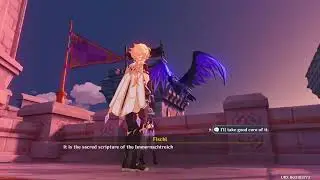 Genshin Impact - Fischl NPC dialogues jp audio (Twinning Isle)