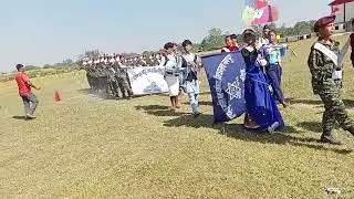 Shree Padma Kumari Secondary school Rajapur:-5 Jaipur, Bardiya March pass