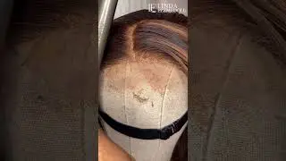КАК ПРЕВРАТИТЬ ПАРИК С ПРОБОЛОМ В ПРОБОЛ ФОРМЫ C #hairstyling #cpart #hairtutorial