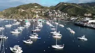 Avalon, Catalina Island, Aerial View: June 2025