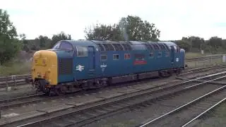 Deltic 55002 engine start up
