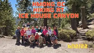 Hmong OC/LB hiking at Ice House Canyon trail