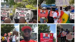 Free Sonko: Les S&eacute;n&eacute;galais de New York au frond RESISTANCE REKK