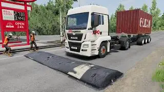 Trucks vs SpeedBump