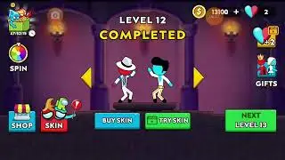 Stick Red And Blue 3 - All Levels Gameplay 1-15 Android,iOS