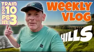 Train For 10 PB In 3 - Steady Long Scenic Run VLOG - MORE HILLS!!!!