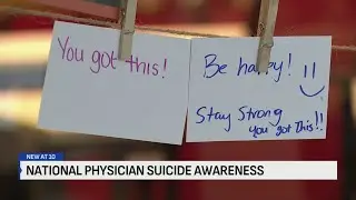 Raising mental health awareness for physicians
