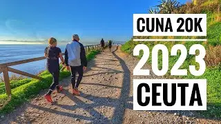 Cuna de la Legión 2023. Recorrido 20K. Ceuta Norte de África.