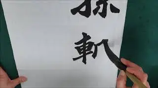서예 書藝 Oriental calligraphy - 장맹룡비 張猛龍碑 #8