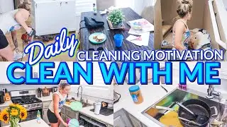 *NEW* SPEED CLEANING MOTIVATION | CLEAN WITH ME 2021 | DAILY SUMMER CLEANING ROUTINE + MOTIVATION