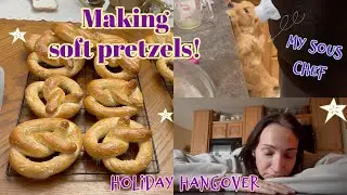 SOURDOUGH SOFT PRETZELS, CHEF TONY & SHOPPING WITH THE BESTIE!