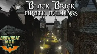 Black Brick Pirate Town Showcase - Disney Infinity 3.0 - BrownBat Mod2.0