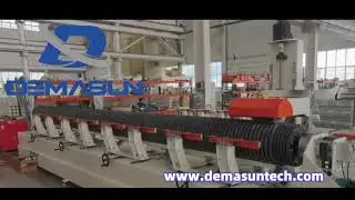 DWC pipe slotting machine HDPE corrugated pipe grooving machine Plastic pipe slotter machine