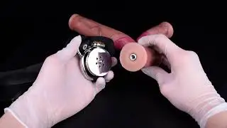 Inverted Chastity Cage with Large Dildo
