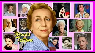 WANDA TETTONI  (le grandi doppiatrici italiane)