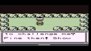 Pok&eacute;mon Red Vs Gym Leader Brock