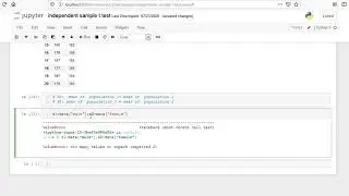 9  Independent sample t test in python,  Welch test in Python