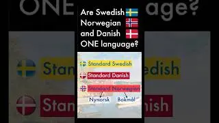 Are Swedish, Danish, and Norwegian the SAME language?